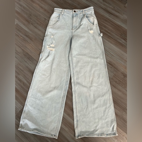 Lee Women's High Rise Wide Leg Slouch Jean‎ - Picture 1 of 11